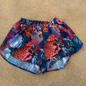 BOA printed aquarium running shorts
